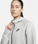 Nike Sportswear Tech Fleece Windrunner Hoodie met rits voor dames Grijs - Thumbnail 3