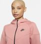Nike Sportswear Tech Fleece Windrunner Hoodie met rits voor dames Roze - Thumbnail 3
