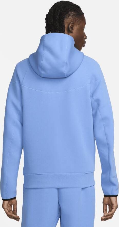 Nike Sportswear Tech Fleece Windrunner Hoodie met rits voor heren Blauw