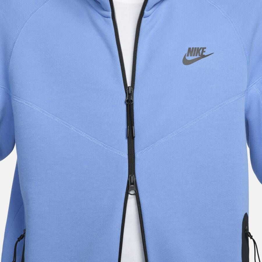 Nike Sportswear Tech Fleece Windrunner Hoodie met rits voor heren Blauw
