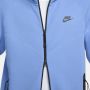 Nike Sportswear Tech Fleece Windrunner Hoodie met rits voor heren Blauw - Thumbnail 4