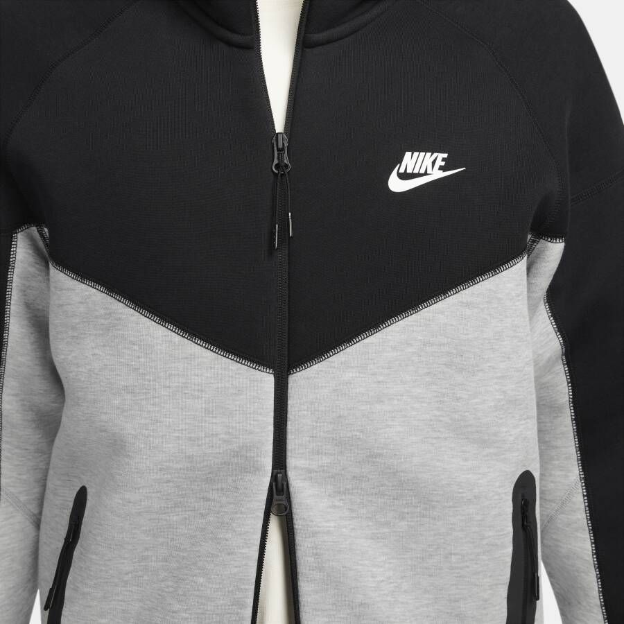 Nike Sportswear Tech Fleece Windrunner Hoodie met rits voor heren Grijs - Foto 4
