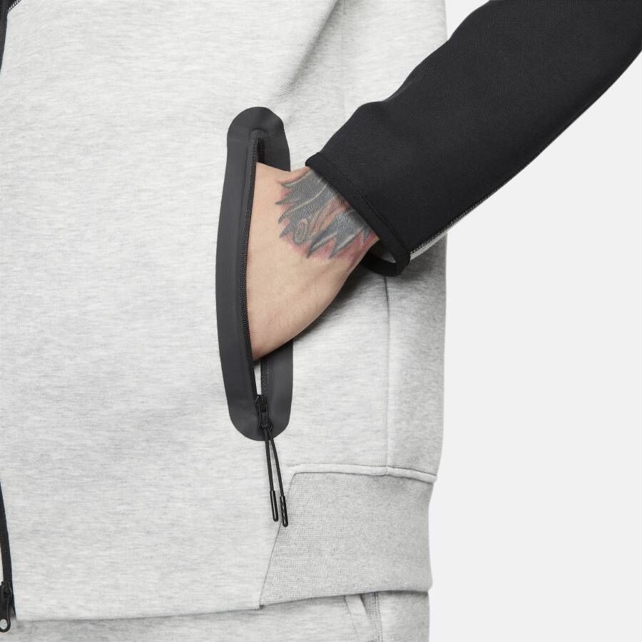 Nike Sportswear Tech Fleece Windrunner Hoodie met rits voor heren Grijs - Foto 5