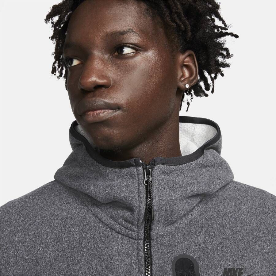 Nike Sportswear Tech Fleece Winterse hoodie met rits voor heren Zwart