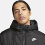 Nike Sportswear Therma-fit Classics Parka's Kleding black white maat: XL beschikbare maaten:XS S M XL - Thumbnail 5