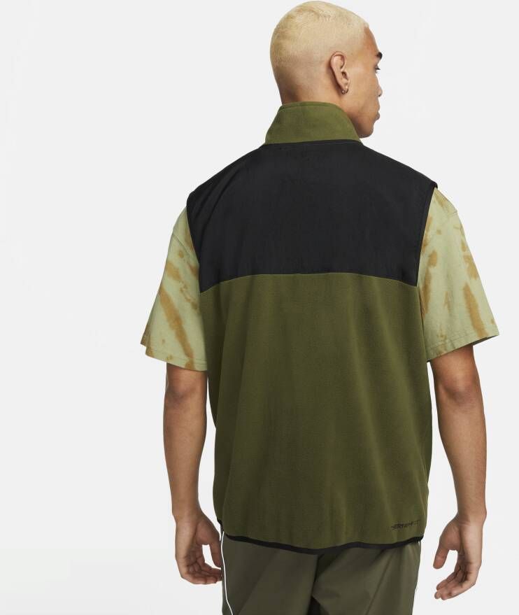Nike Sportswear Therma-FIT Functionele sportbodywarmer van fleece voor heren Groen