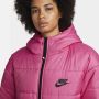 Nike Sportswear Therma-FIT Repel Damesjack met synthetische vulling en capuchon Roze - Thumbnail 3