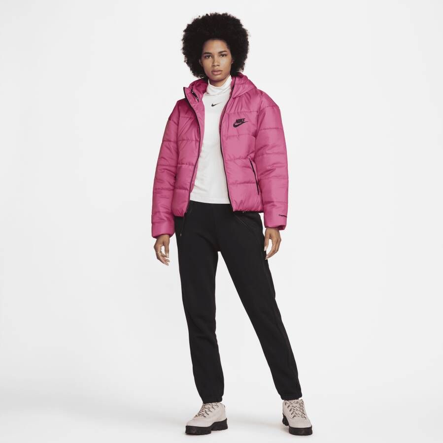 Nike Sportswear Therma-FIT Repel Damesjack met synthetische vulling en capuchon Roze
