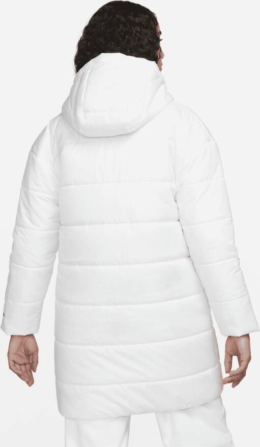 Nike Sportswear Therma-FIT Repel Parka met synthetische vulling en capuchon voor dames Wit