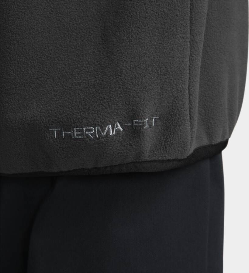 Nike Sportswear Therma-FIT Sports Utility Sweatshirt van fleece voor heren Grijs