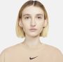 Nike Sportswear Kort T-shirt voor dames Bruin - Thumbnail 3