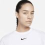 Nike Sportwear Trend Crop Tee T-shirts Kleding white maat: L beschikbare maaten:XS L - Thumbnail 4