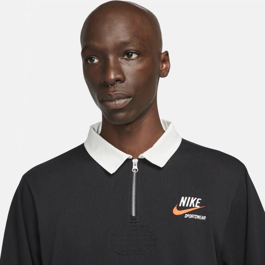 Nike Sportswear Rugbytop voor heren Zwart