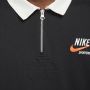 Nike Longsleeve Polo Sportswear Trend Rugby Black Heren - Thumbnail 5