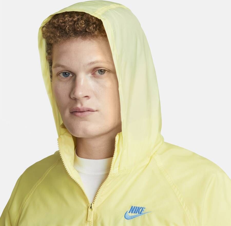 Nike Sportswear Windrunner Geweven anorak zonder voering voor heren Geel