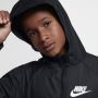 Nike Sportswear Windrunner ruimvallend jongensjack op heuplengte met capuchon Zwart - Thumbnail 7