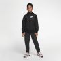 Nike Sportswear Windrunner ruimvallend jongensjack op heuplengte met capuchon Zwart - Thumbnail 8