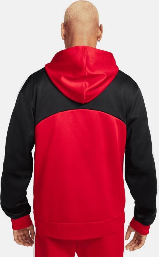 Nike Starting 5 Therma-FIT basketbalhoodie voor heren Rood