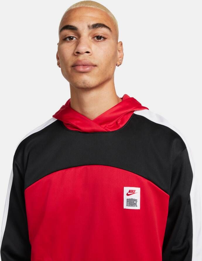 Nike Starting 5 Therma-FIT basketbalhoodie voor heren Rood