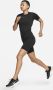 Nike Swift Wool Dri-FIT hardlooptop met korte mouwen voor dames Zwart - Thumbnail 4