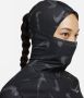 Nike Swoosh hardloopjack met capuchon en print voor dames Zwart - Thumbnail 3