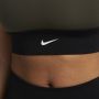 Nike Swoosh Lange sport-bh met medium ondersteuning en pad uit één stuk Groen - Thumbnail 6