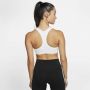 Nike Swoosh Non-padded sport-bh met medium ondersteuning Wit - Thumbnail 6