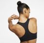Nike Swoosh Non-padded sport-bh met medium ondersteuning Zwart - Thumbnail 7