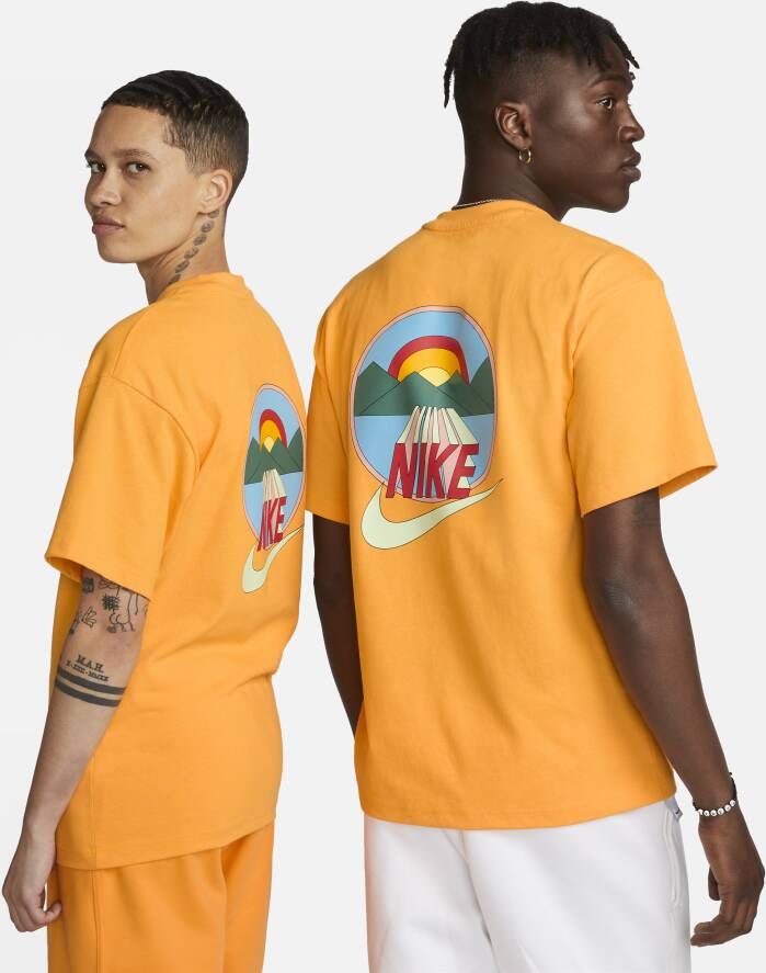 Nike T-shirt Geel