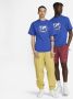 Nike T-shirt met korte mouwen Blauw - Thumbnail 5