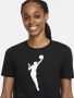Nike Team 13 WNBA-shirt voor kids Zwart - Thumbnail 3