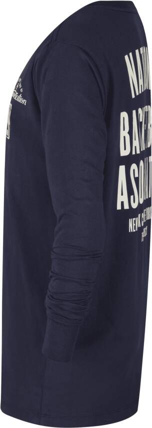 Nike Team 31 Courtside NBA-shirt met lange mouwen voor kids Blauw