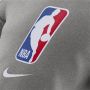 Nike NBA Logo T-shirt grijs melange Gray Heren - Thumbnail 2