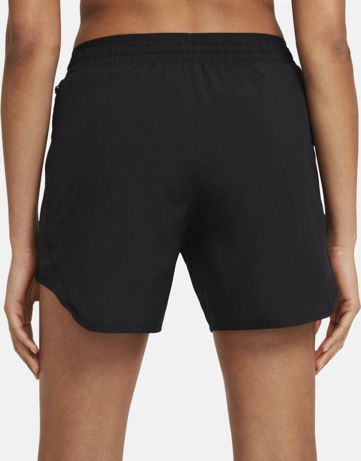 Nike Tempo Luxe Hardloopshorts voor dames Zwart