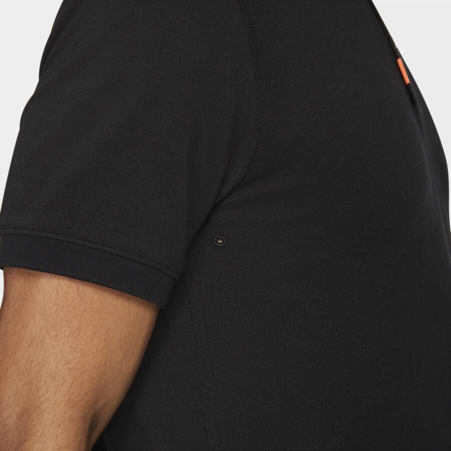Nike The Polo met aansluitende pasvorm voor heren Zwart