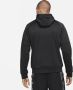 Nike Therma-FIT fitnesstop met rits over de hele lengte voor heren Zwart - Thumbnail 2