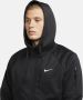 Nike Therma-FIT fitnesstop met rits over de hele lengte voor heren Zwart - Thumbnail 3