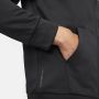 Nike Therma-FIT fitnesstop met rits over de hele lengte voor heren Zwart - Thumbnail 4