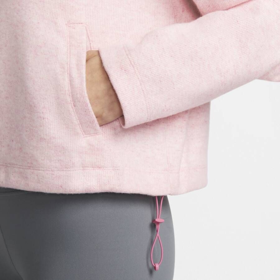 Nike Therma-FIT Top met halflange rits voor dames Roze