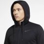 Nike Therma Trainingshoodie met rits voor heren Zwart - Thumbnail 2
