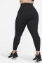 Nike Universa Lange legging met hoge taille zakken en medium ondersteuning voor dames (Plus Size) Zwart - Thumbnail 2