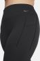 Nike Universa Lange legging met hoge taille zakken en medium ondersteuning voor dames (Plus Size) Zwart - Thumbnail 4