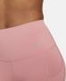 Nike Universa Lange legging met hoge taille zakken en medium ondersteuning voor dames Roze - Thumbnail 5