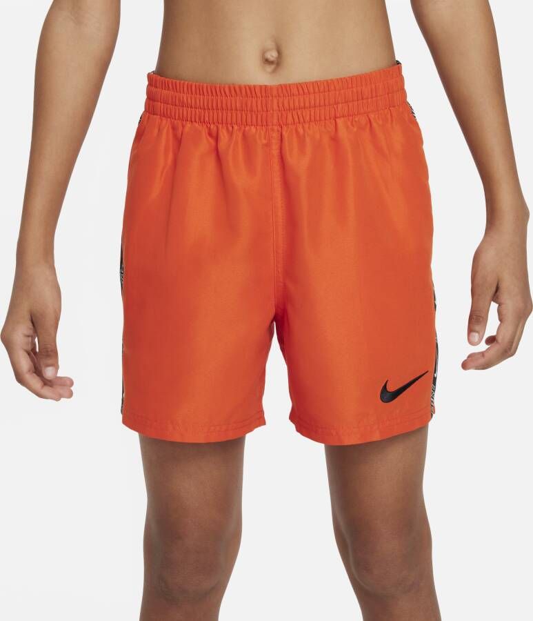 Nike Volley zwembroek voor jongens (10 cm) Rood