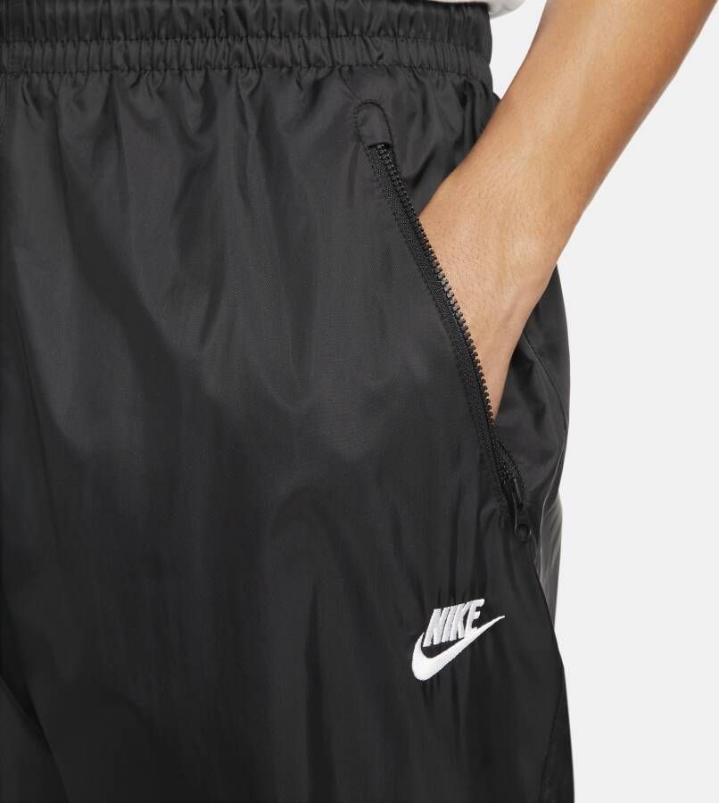 Nike Windrunner Geweven herenbroek met voering Zwart