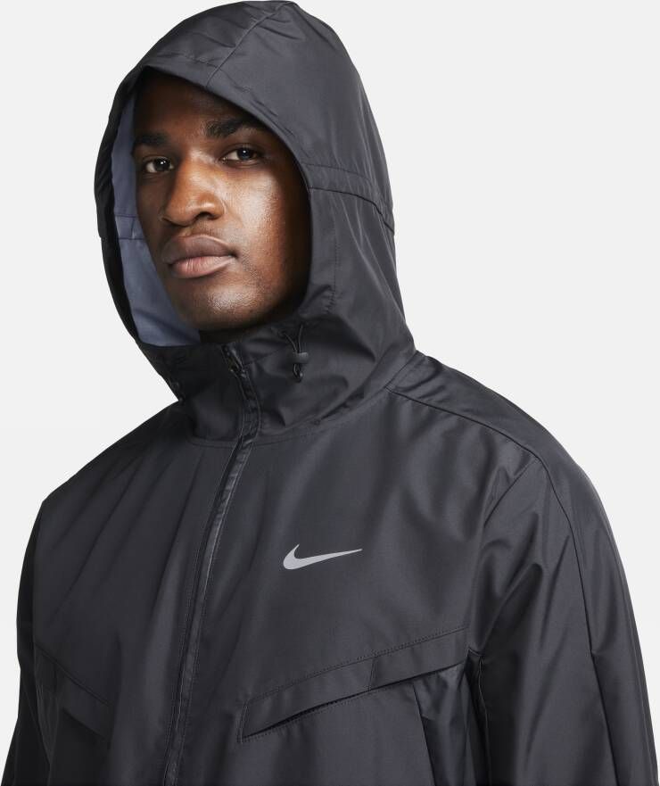 Nike Windrunner Storm-FIT hardloopjack voor heren Zwart