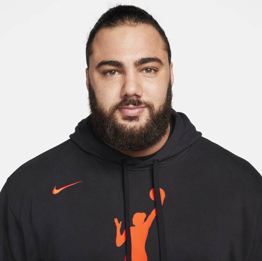 Nike WNBA Fleecehoodie Zwart - Foto 5