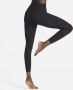 Nike Zenvy 7 8-legging met hoge taille voor dames Zwart - Thumbnail 2