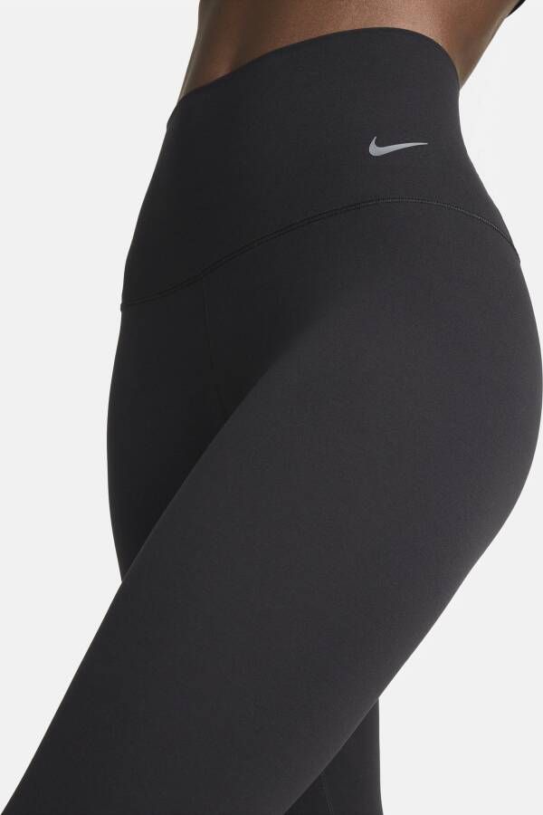 Nike Zenvy 7 8-legging met hoge taille voor dames Zwart - Foto 4