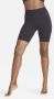 Nike Zenvy Bikeshorts met iets ondersteunende hoge taille voor dames (21 cm) Zwart - Thumbnail 3